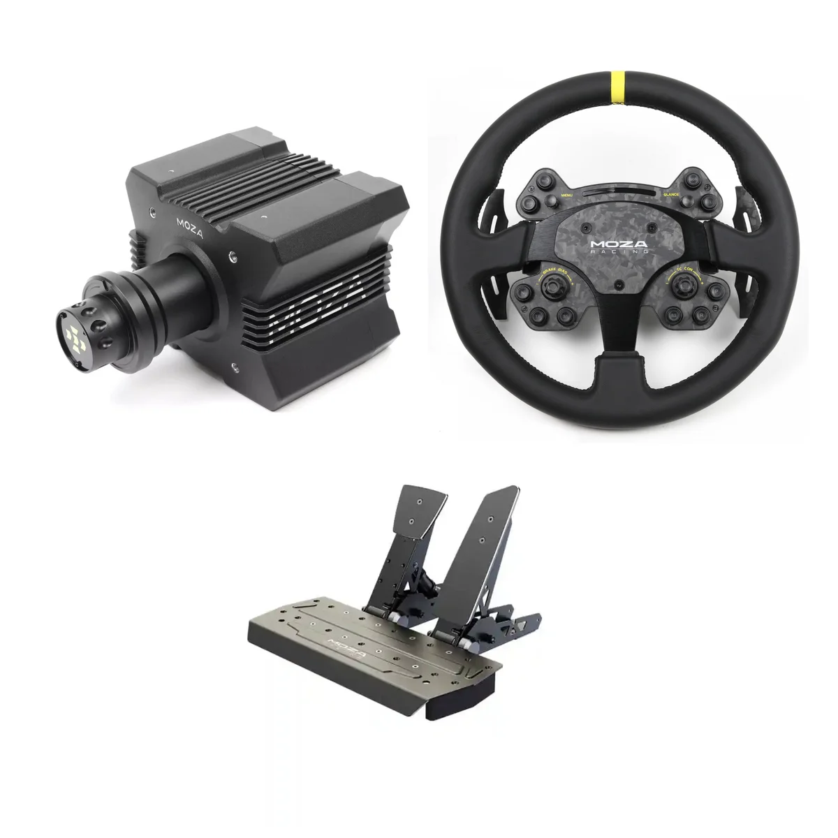 Moza R9 + RS V2 + SR-P Bundle