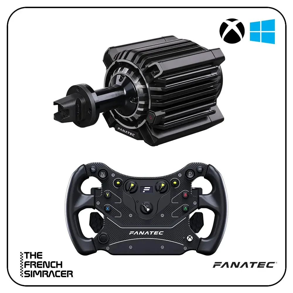 Fanatec Podium DD – 25 Nm Direct Drive Base Bundle
