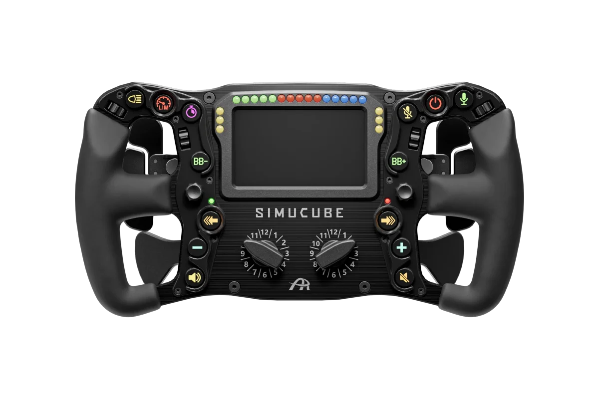 Simucube x Ascher Racing Ultimate USB steering wheel