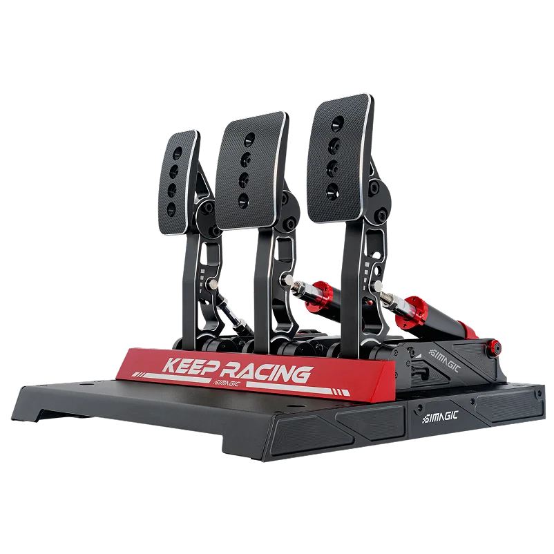 Simagic P1000-3 Pedal Set – 3-Pedal Load Cell / Hall Modular System