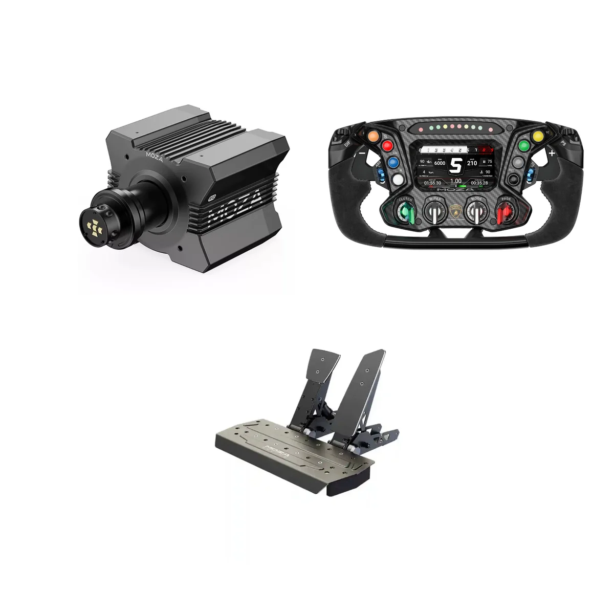 Moza R12 + Essenza SCV12 + SR-P Bundle