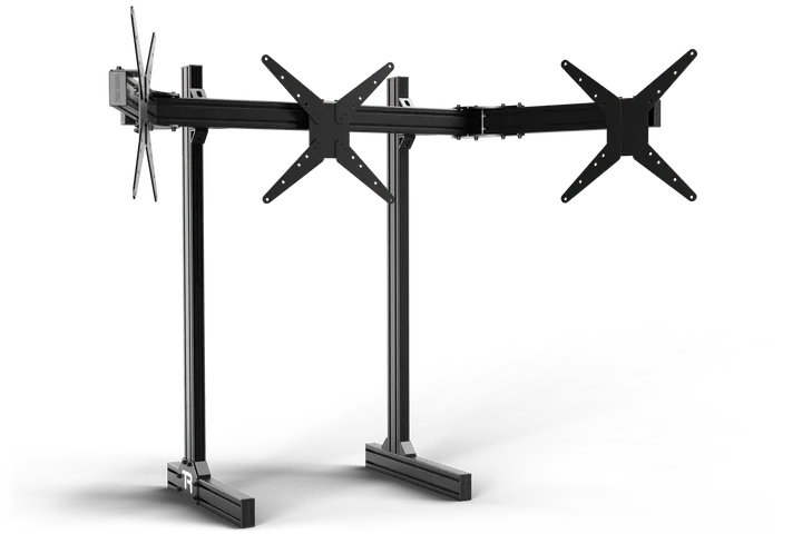 Trak Racer Large Freestanding Triple Monitor Stand 1200MM