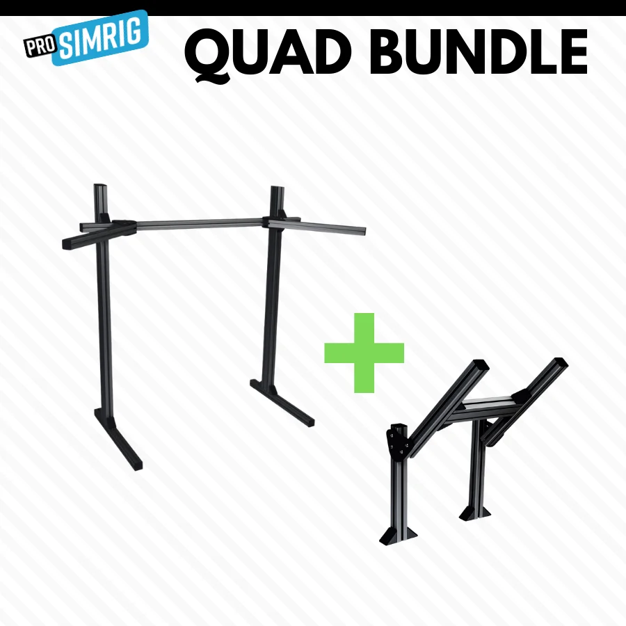 Quad Monitor Bundle (Triples + Top) (PRO SIMRIG)
