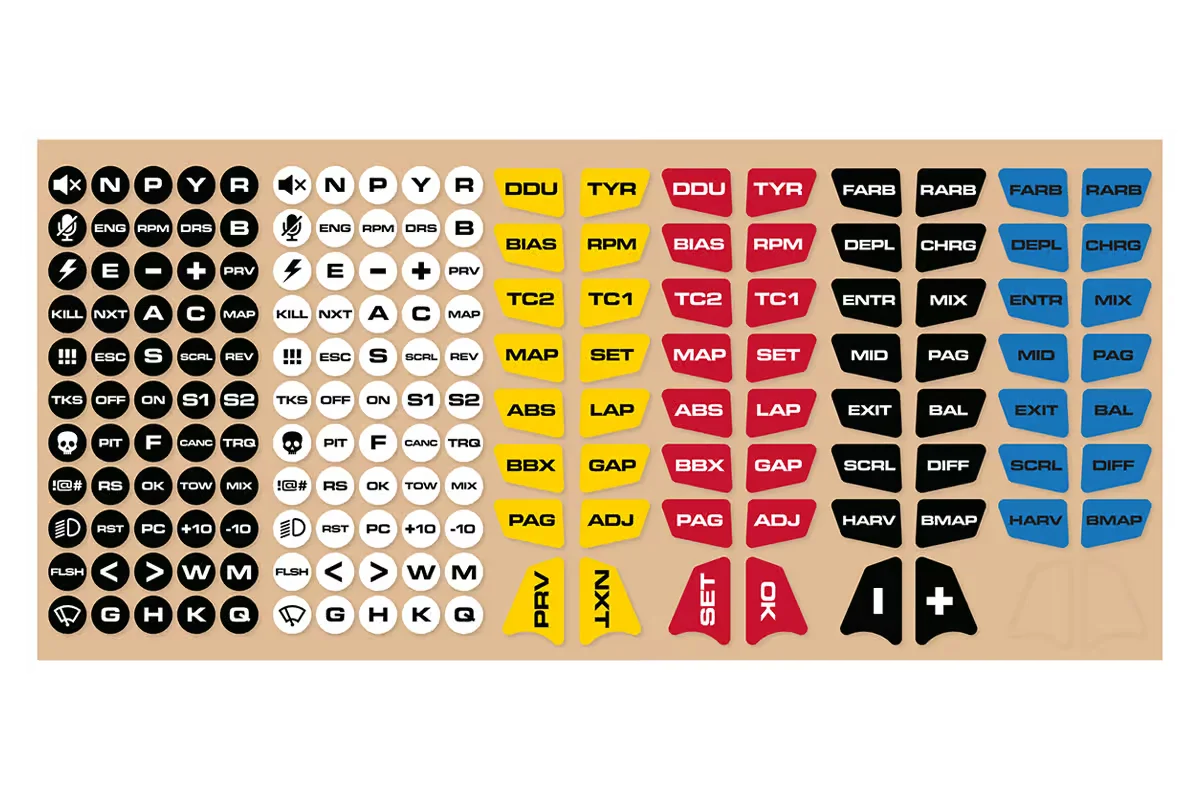 Cube Controls GTX2 Stickers