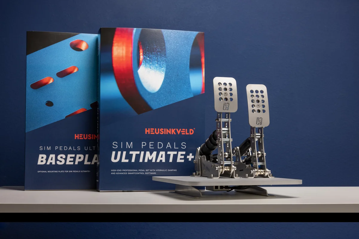 Ultimate+ Heusinkveld Pedals + Heel support / Platform