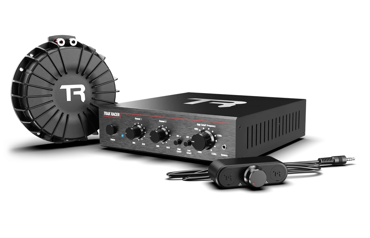 Trak Racer V2 Pro 2CH 200W Low-Frequency Class-D Amplifier and Bass Shaker Kit