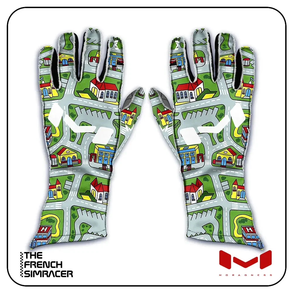 Future Racer Gloves by Moradness