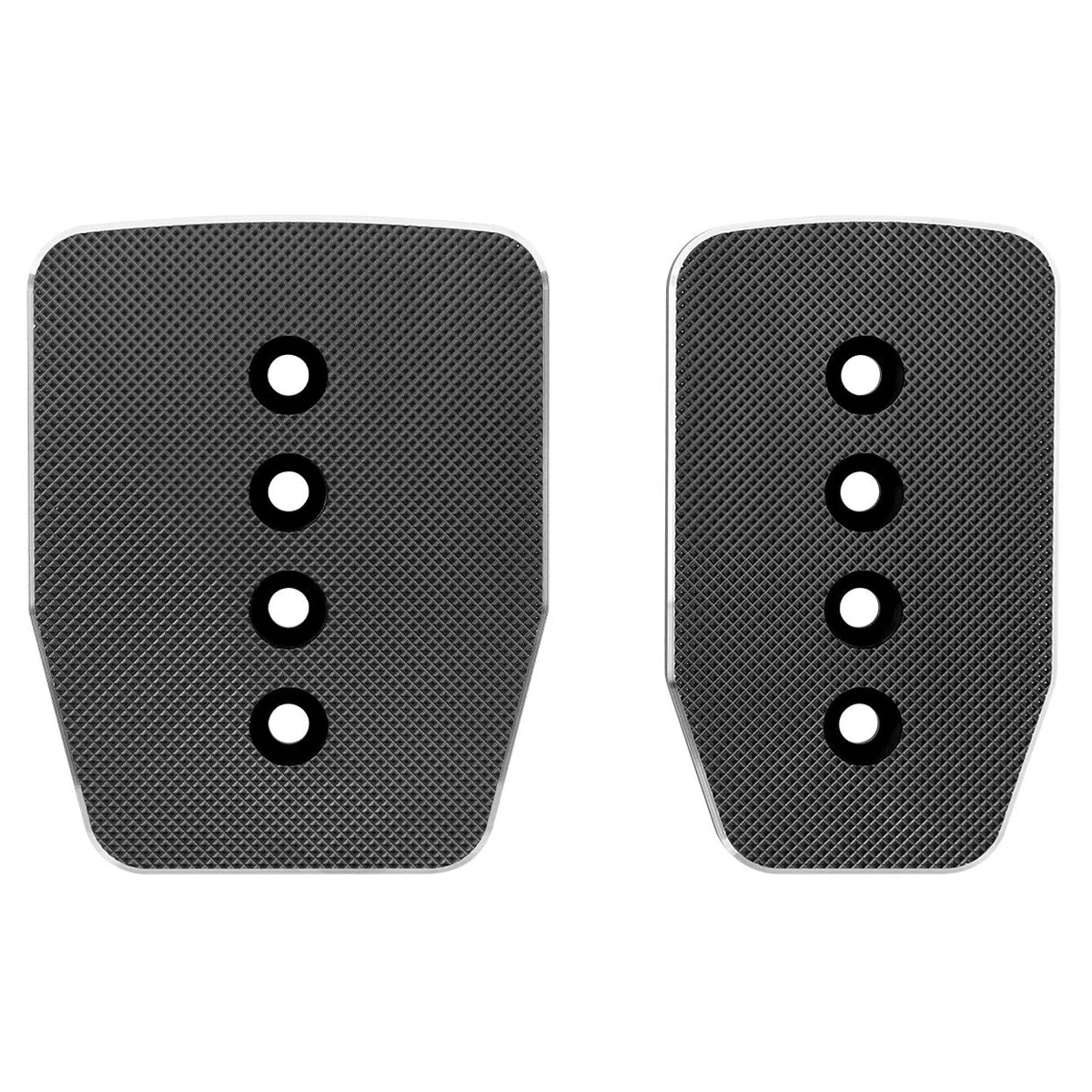 Simagic 2-Pedal Face Set – Flat Aluminum Pedal Plates for P1000 Pedals