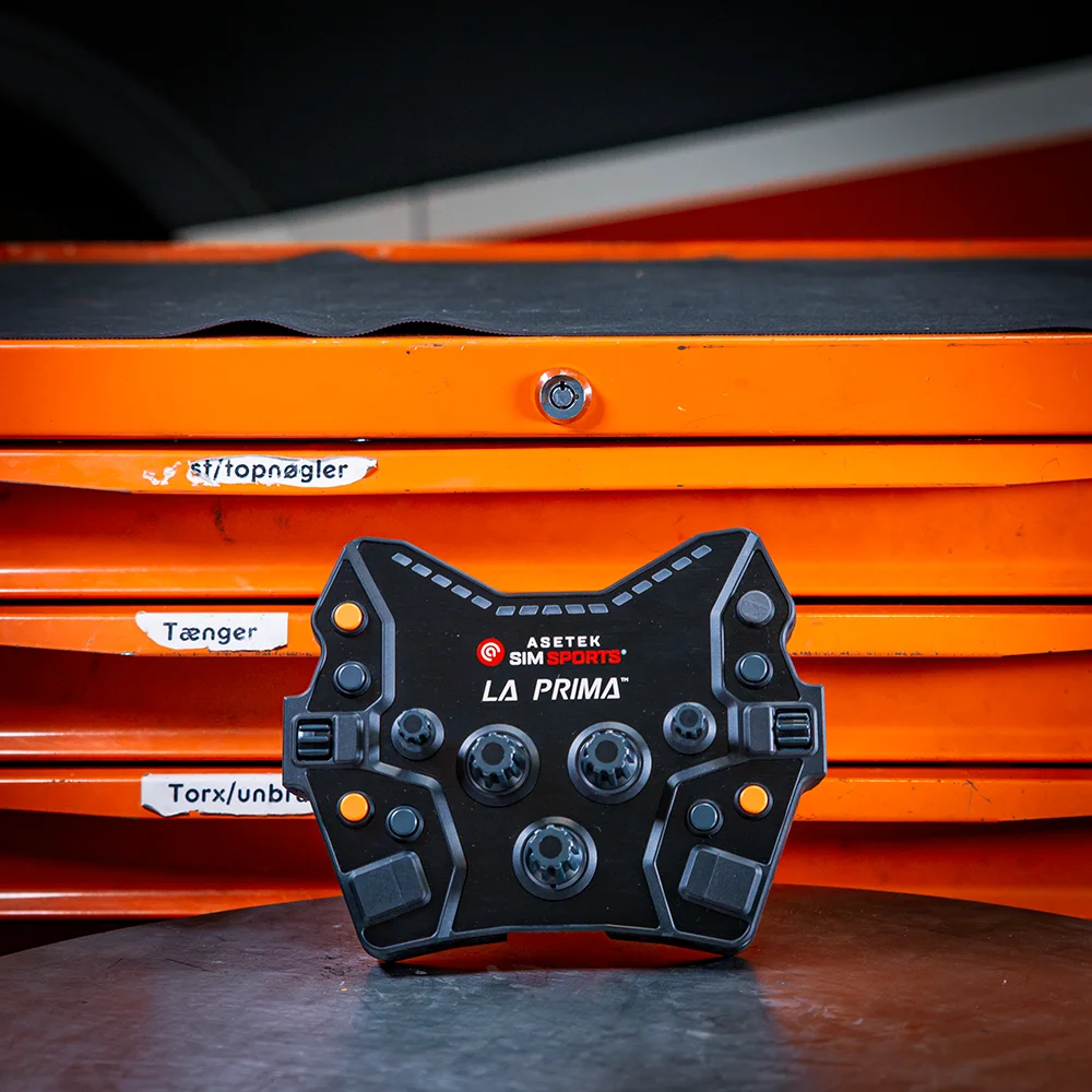 GT Steering Wheel La Prima Asetek SimSports