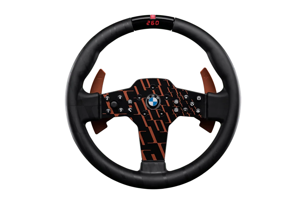 CSL Steering Wheel BMW + QR2 Wheel-side