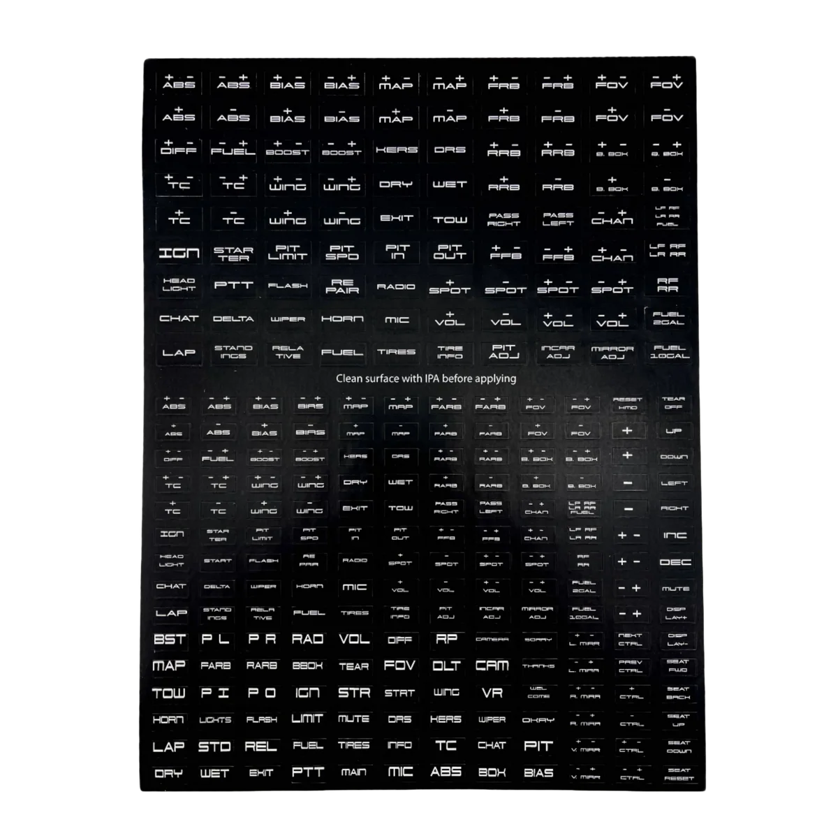 Button Box Label Kit (270 Labels)