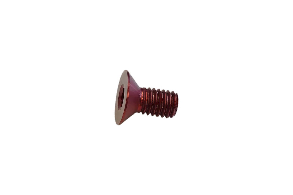 ClubSport Pedals V3 - M6x12mm Screw (Red)