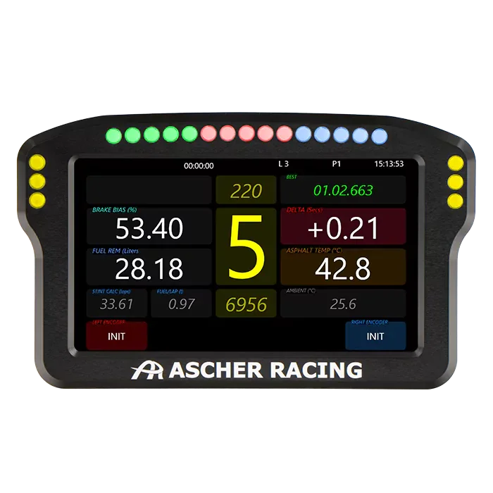 Ascher Racing Dashboard