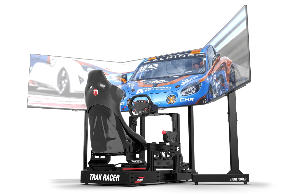 Freestanding Triple (3) Monitor Stand with Extra Leg Supports