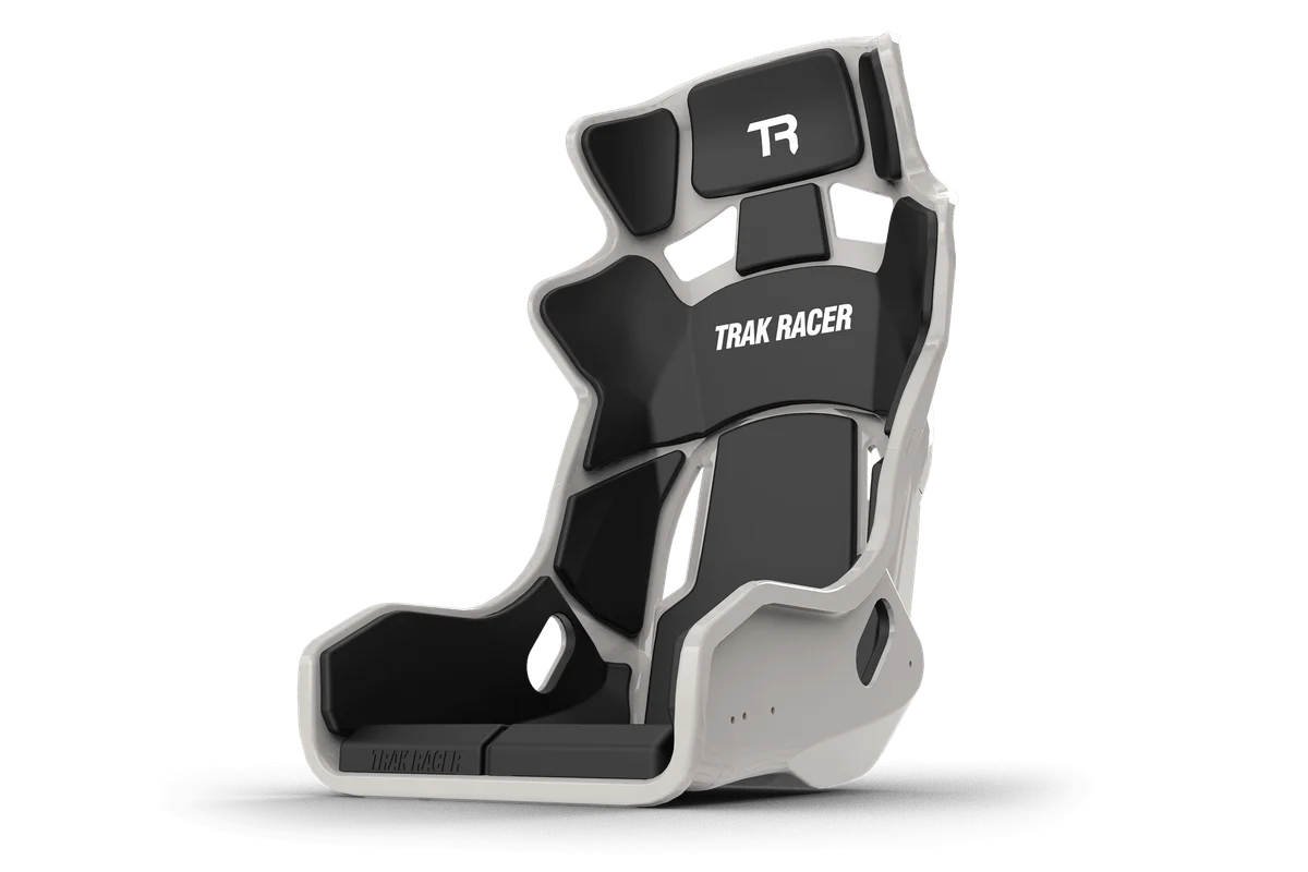 Grey GT Style TR Series Fiberglass Seat
