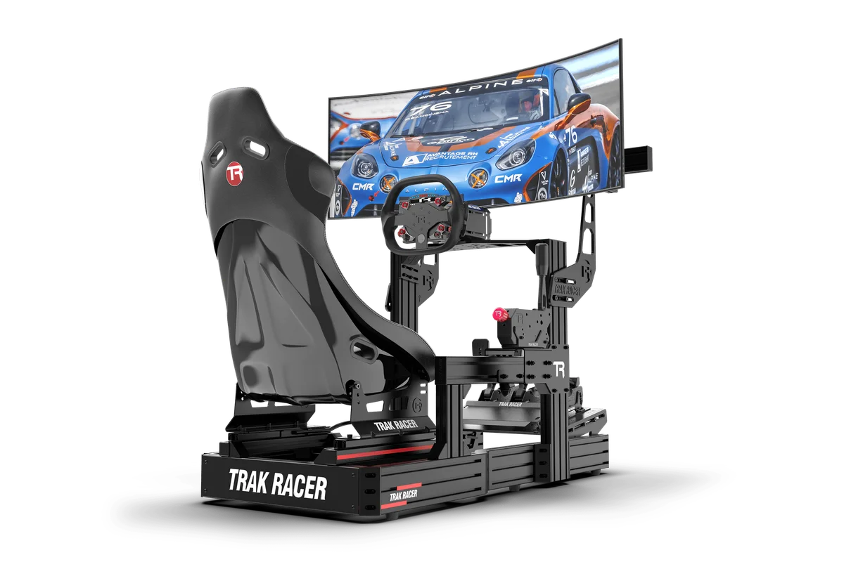 Large Cockpit-Mounted Single Monitor Stand - 1200mm / 47.25" Wide