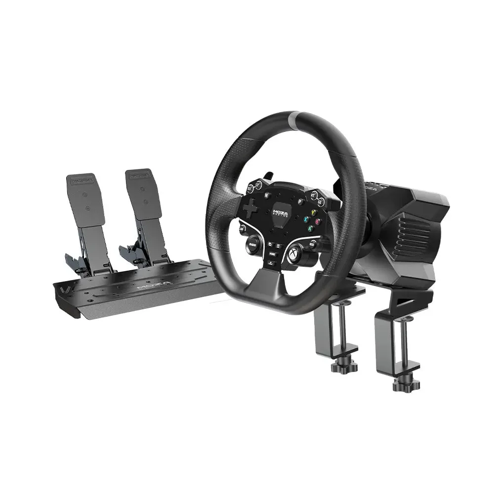 Moza R3 Racing Set, Wheelbase, Wheel und Pedals für PC und XBox
