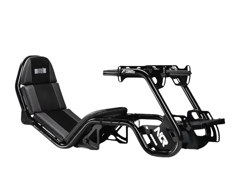 Next Level Racing F-GT Pro Formula and GT Racing Simulator Cockpit - Black Edition