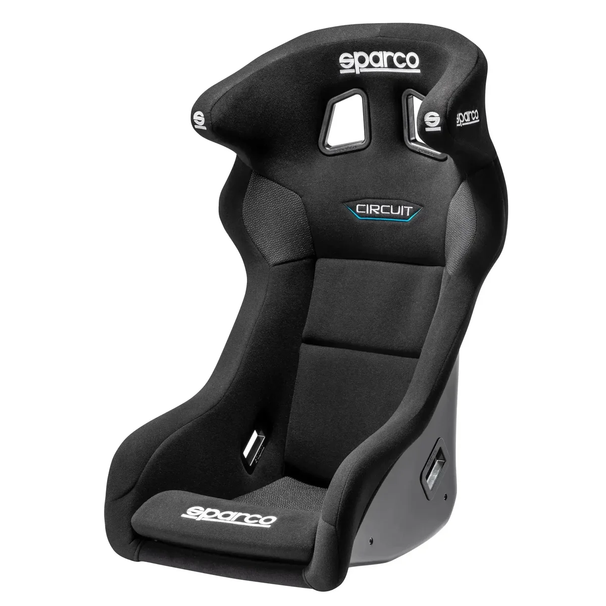 Sparco Circuit I/II QRT Fiberglass - Bucket seat - Black