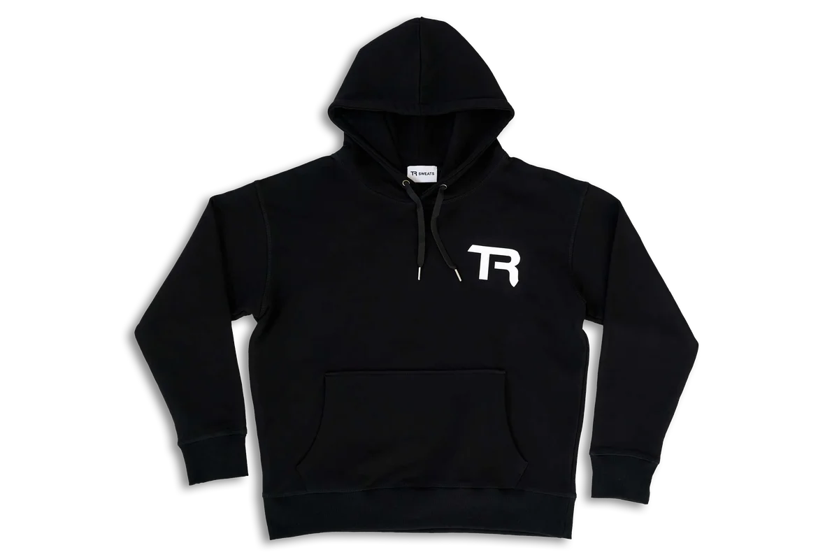 TR Monogrammed Cotton Hoodie