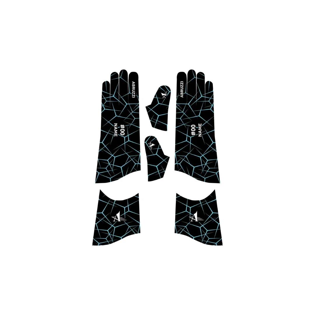 Abruzzi Templated Long Print Glove – Thin Ice
