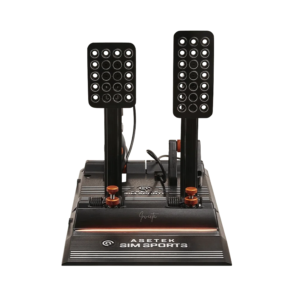 Asetek Invicta™ Sim Racing Pedals Brake & Throttle