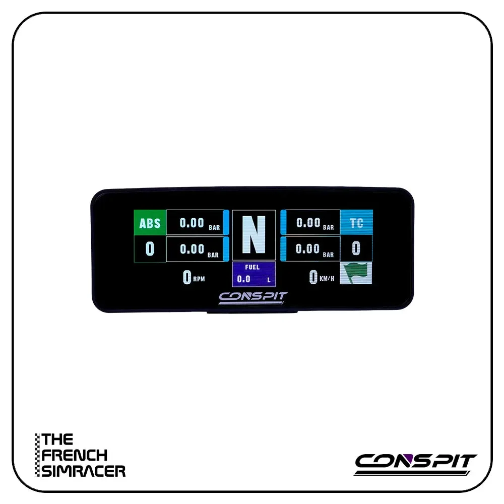 CONSPIT CSD Nano – Compact Telemetry Dashboard for ARES Wheelbases