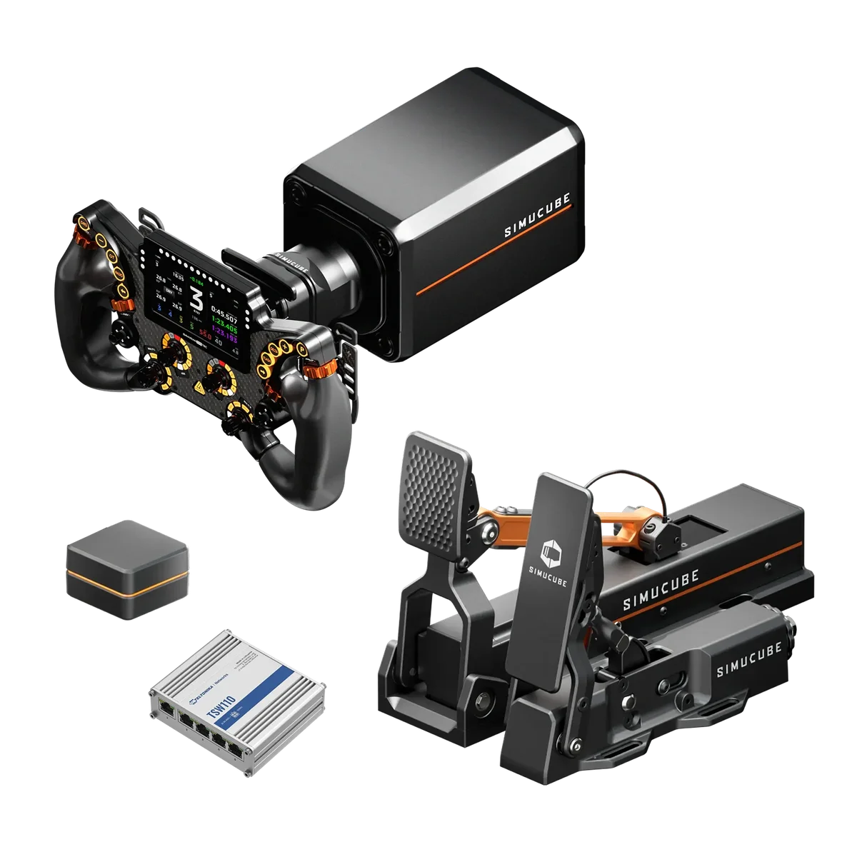 Simucube 3 Pro + BavarianSimTec Delta SC + ActivePedal Ultimate
