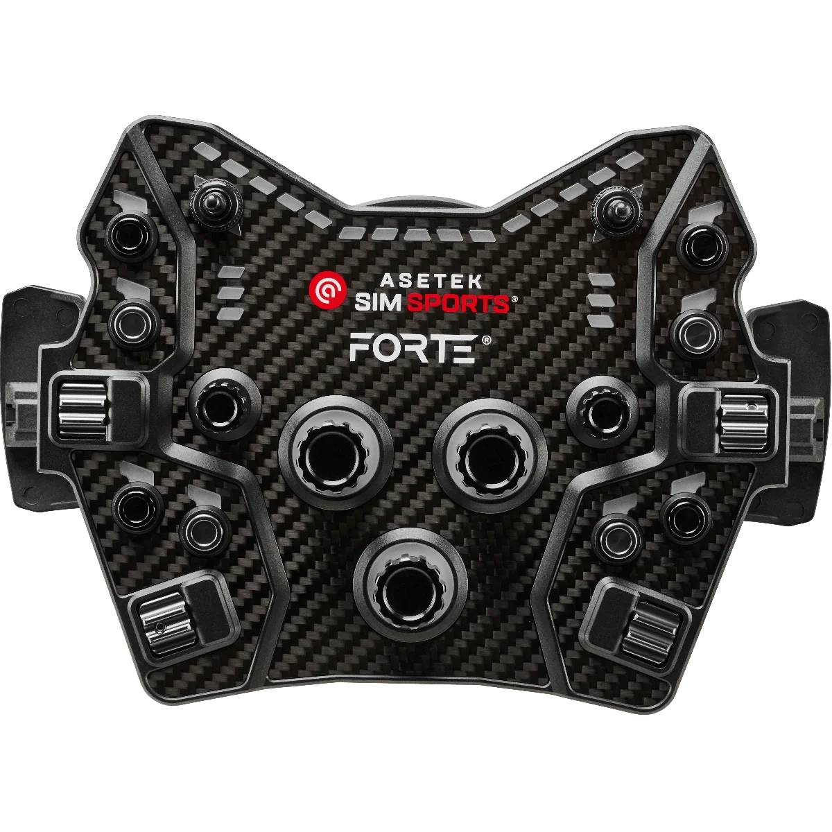 Asetek Forte® GT Button Box (Black, Aluminium)