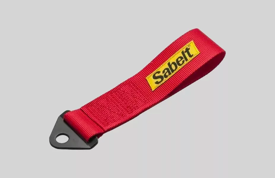 Sabelt Tow Strap Racing Red