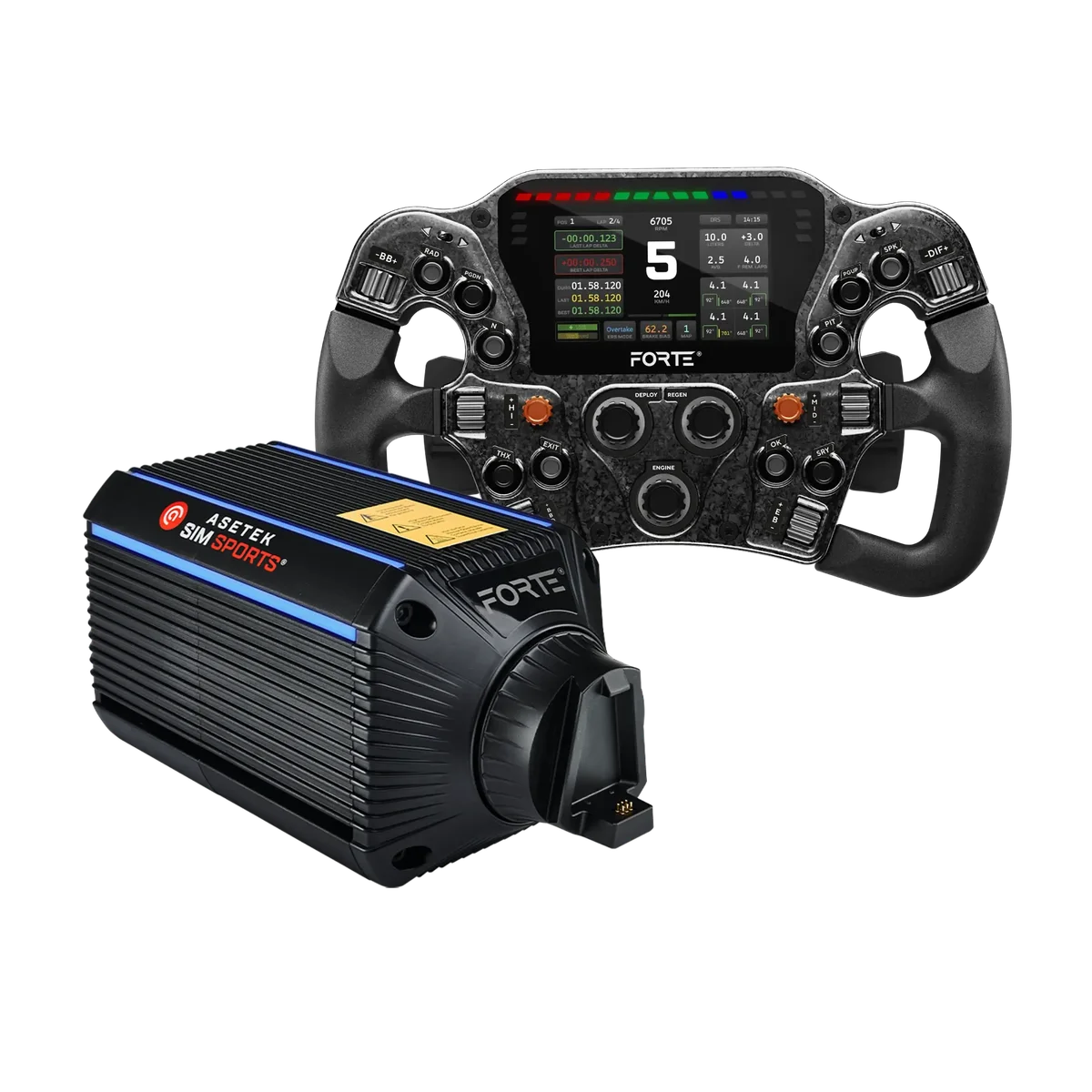 Asetek Forte + Forte Formula Pro with LMP handles