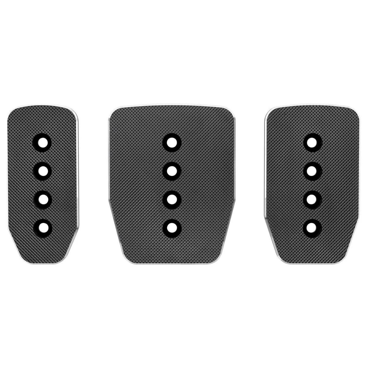 Simagic 3-Pedal Face Set – Flat Aluminum Pedal Plates