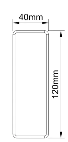 40x120 end cap