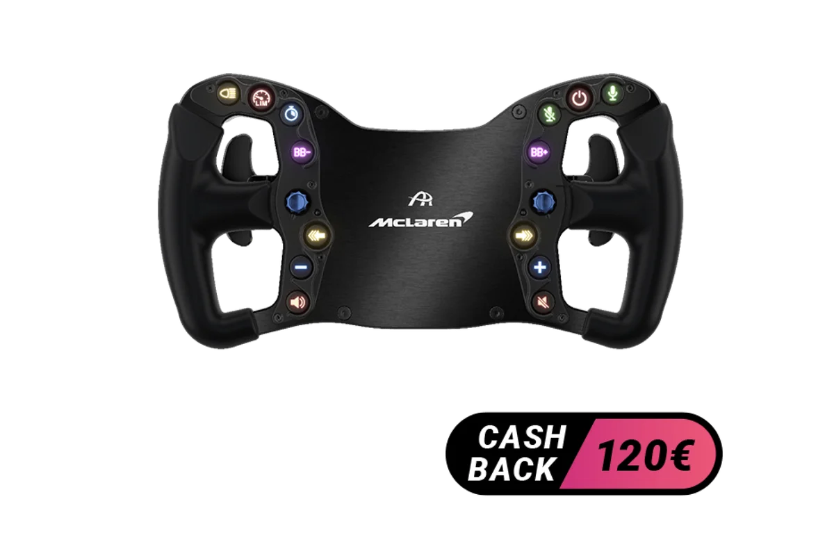 Ascher Artura Sport steering wheel - Simucube Wireless