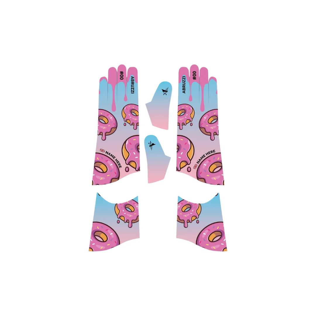 Abruzzi Templated Long Print Glove – It's Doughnut Time!