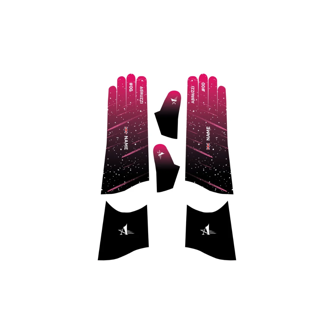 Abruzzi Templated Long Print Glove – Twilight