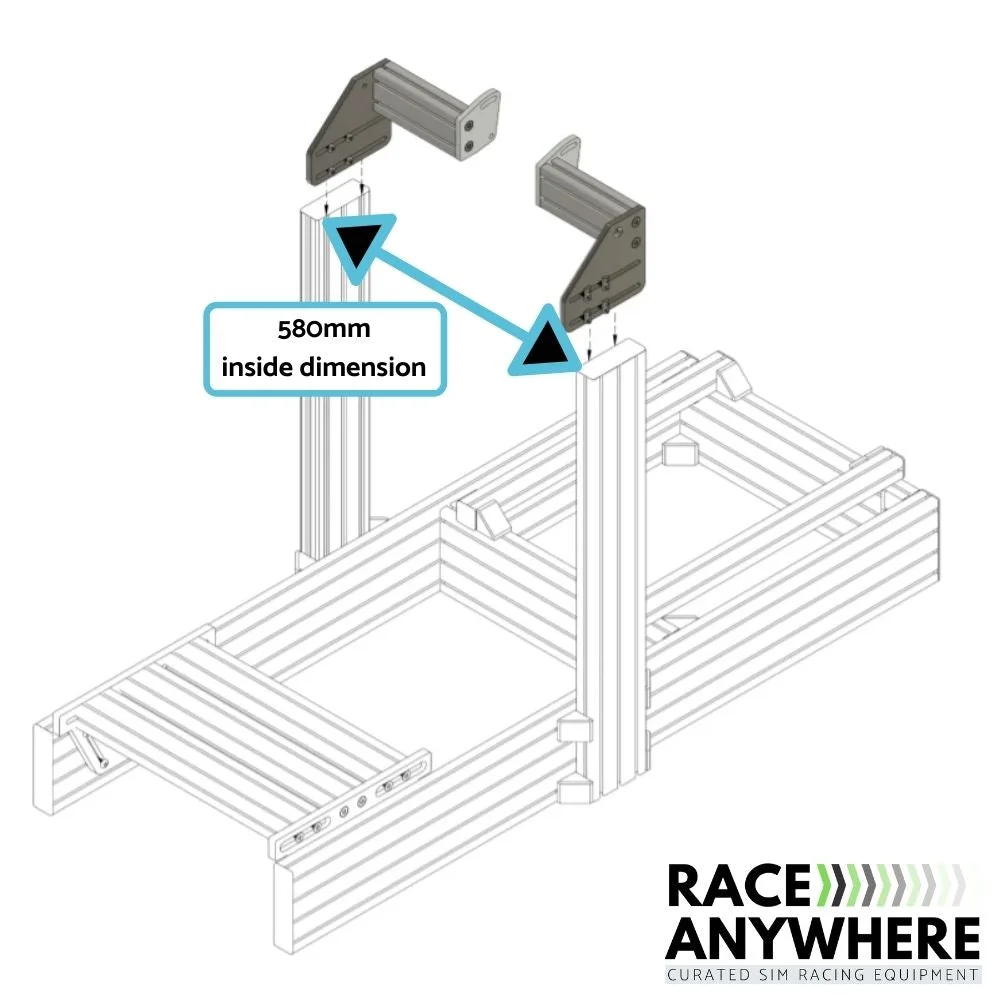 Wheel bracket - CSL DD/DD1/DD2 (PRO SIMRIG)