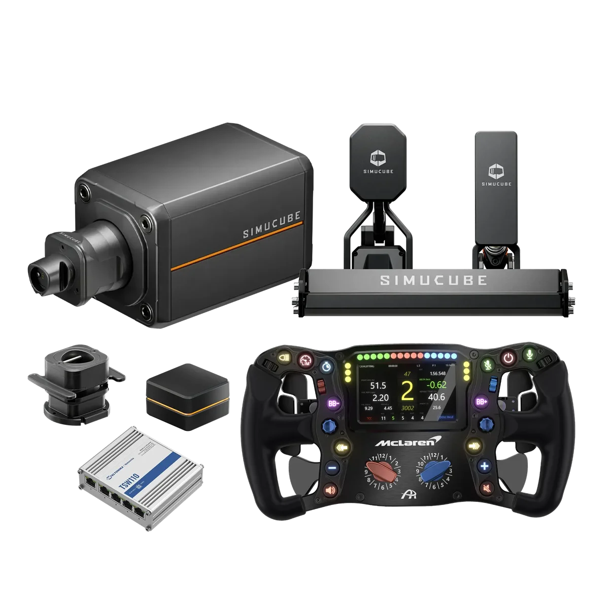 Simucube 3 Pro + AR McLaren Artura Ultimate + ActivePedal Pro