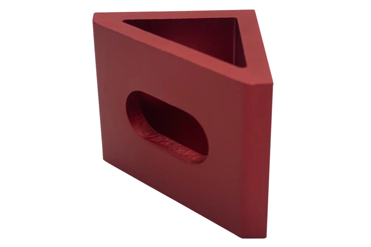 Corner Bracket - 40 x 40mm - Pack of 1 (RED)