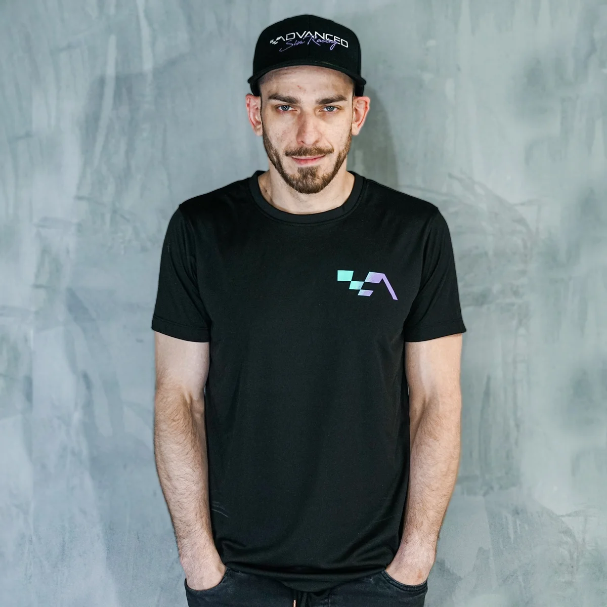 Unisex Black Sport T-Shirt