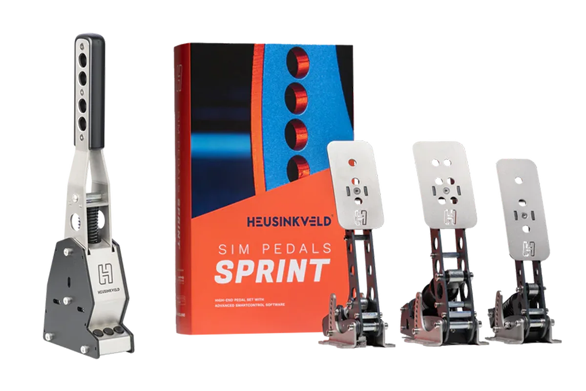 Bundle - Heusinkveld Sprint 3-Pedal Set and Heusinkveld MagShift