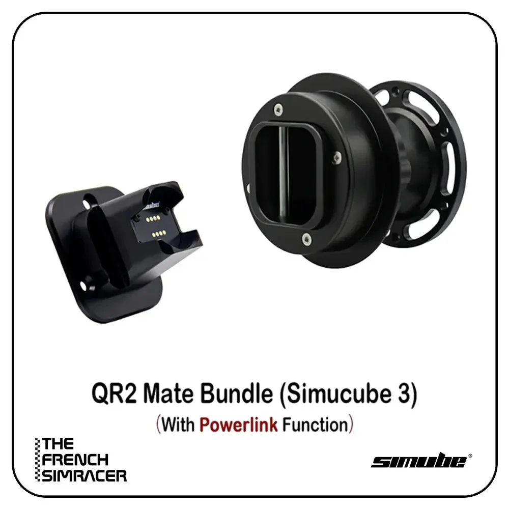 Simube Powerlink QR2 Bundle for Simucube 3 – Complete Quick Release System