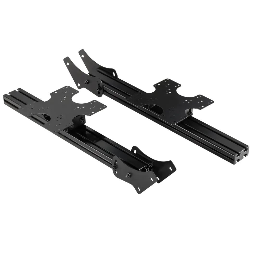 Next Level Racing - Elite Free Standing Triple Add-On - Black Edition