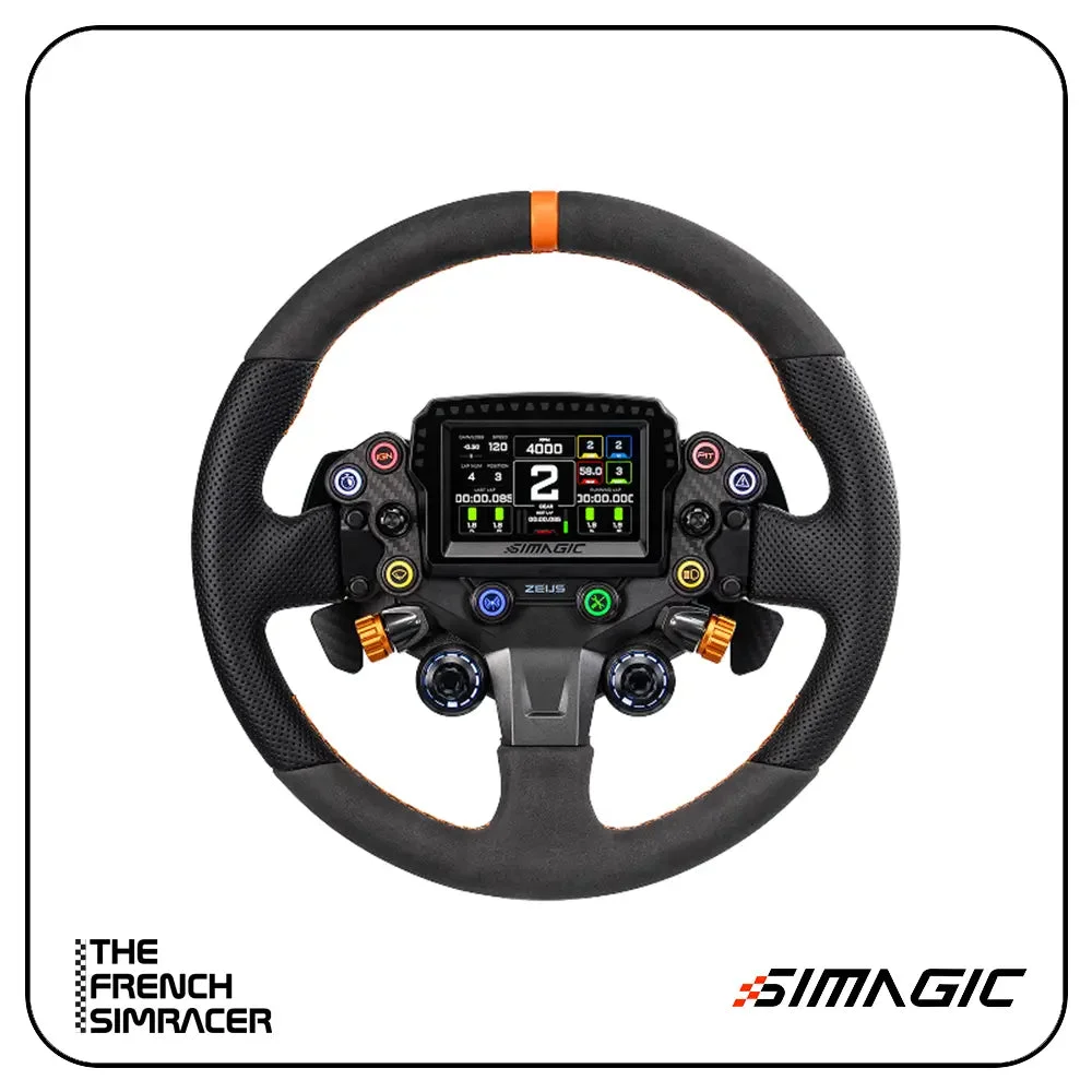 Simagic Zeus Sport Steering Wheel + MagicDash 4