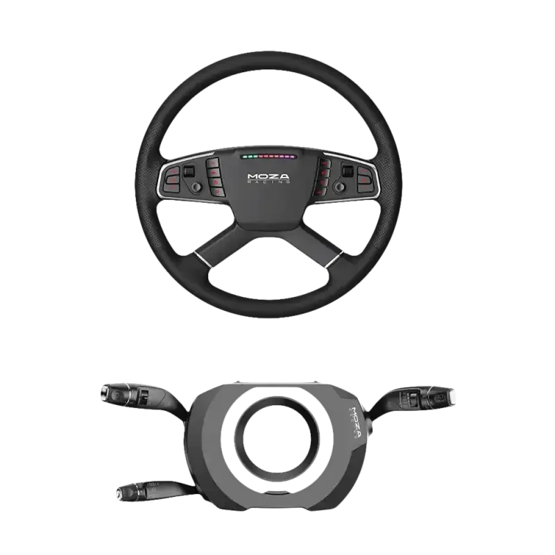 MOZA TSW Truck Wheel + Multifunction Stalks – Bundle