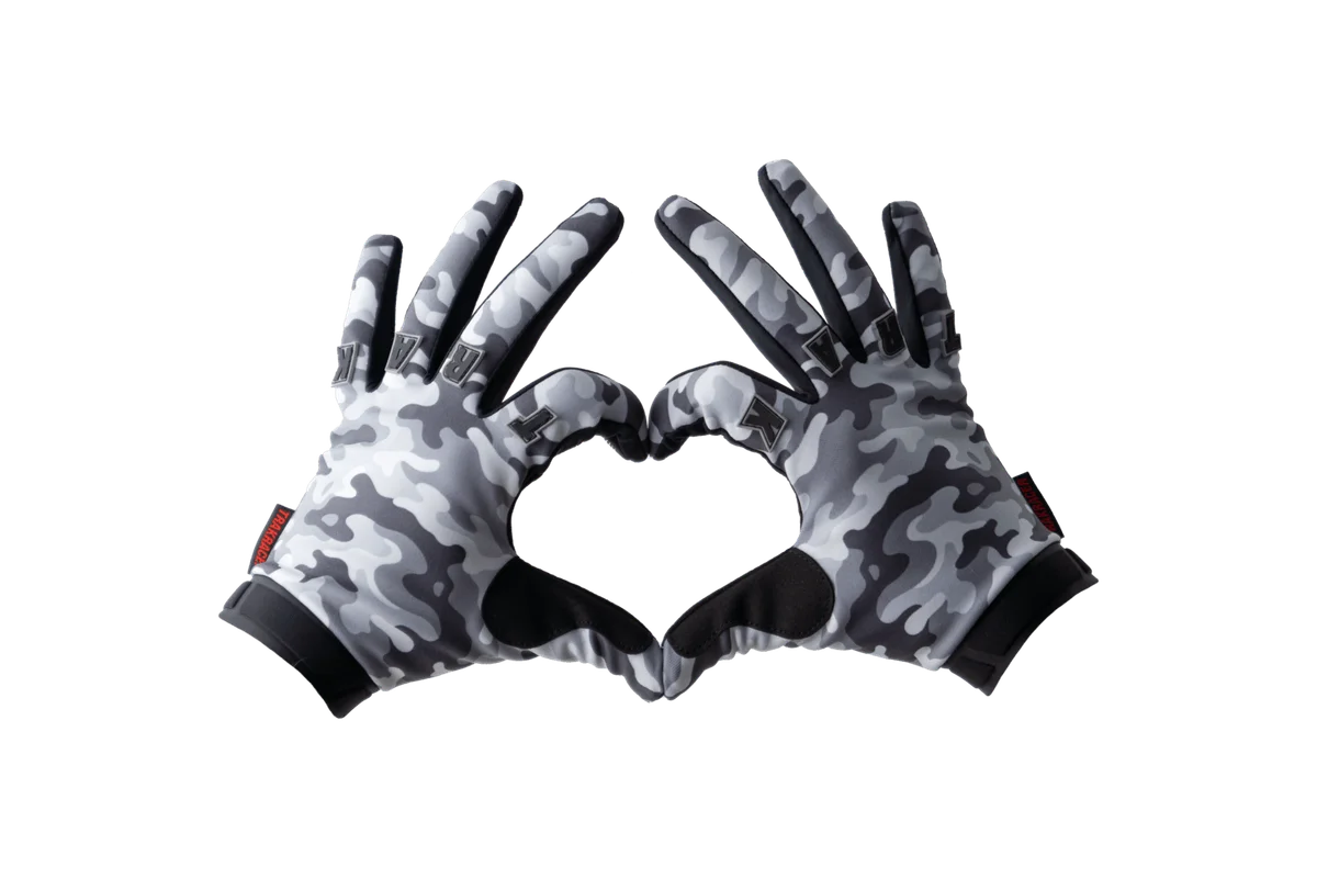 Trak Racer Multi-Use Sim Racing Gloves - Grey Camo