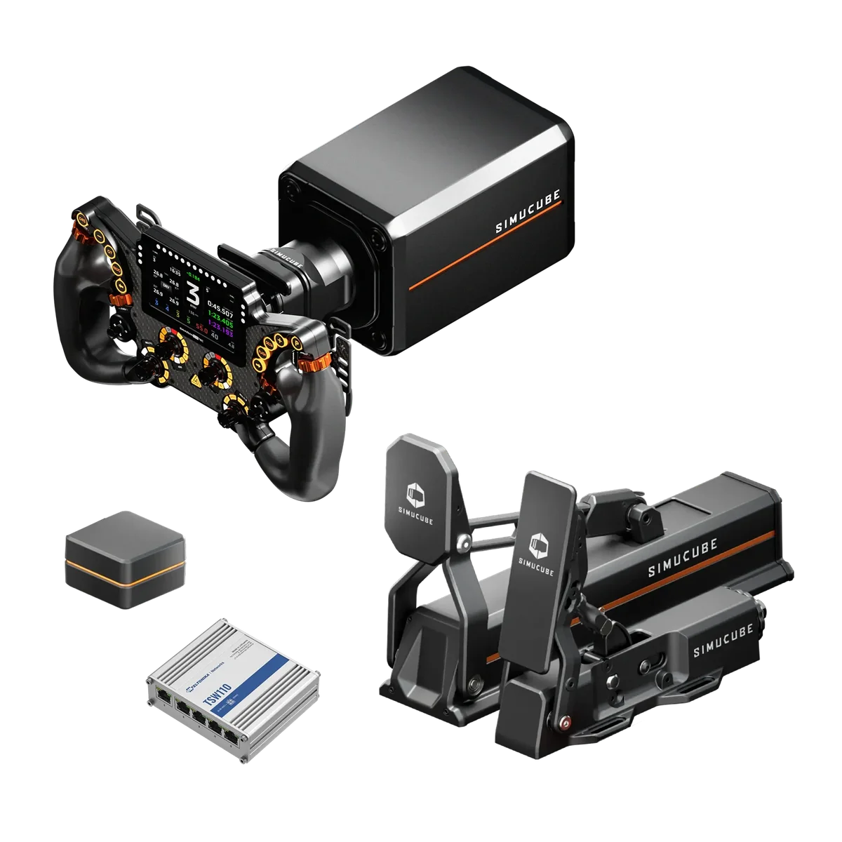 Simucube 3 Pro + BavarianSimTec Delta SC + ActivePedal Pro