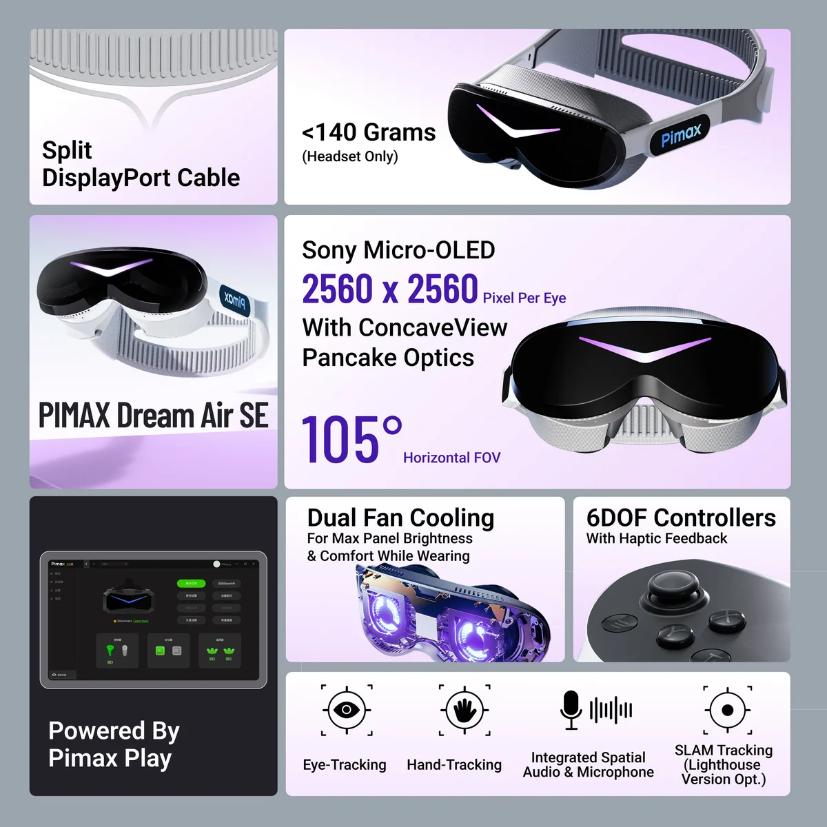 Gafas de Realidad Virtual PIMAX Dream Air