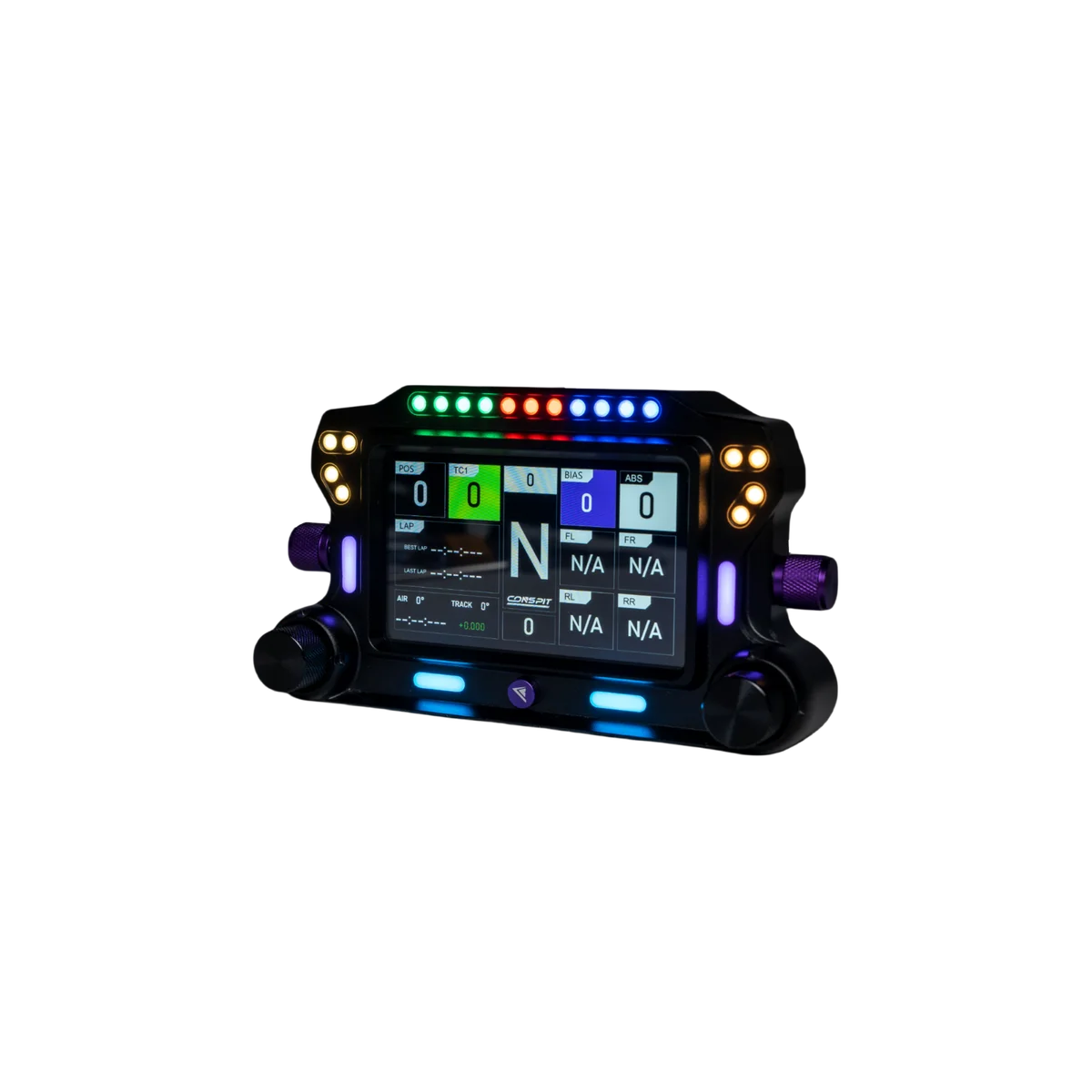 Conspit CSD SimHub Dashboard – 5″ IPS Race Display with RGB Alerts