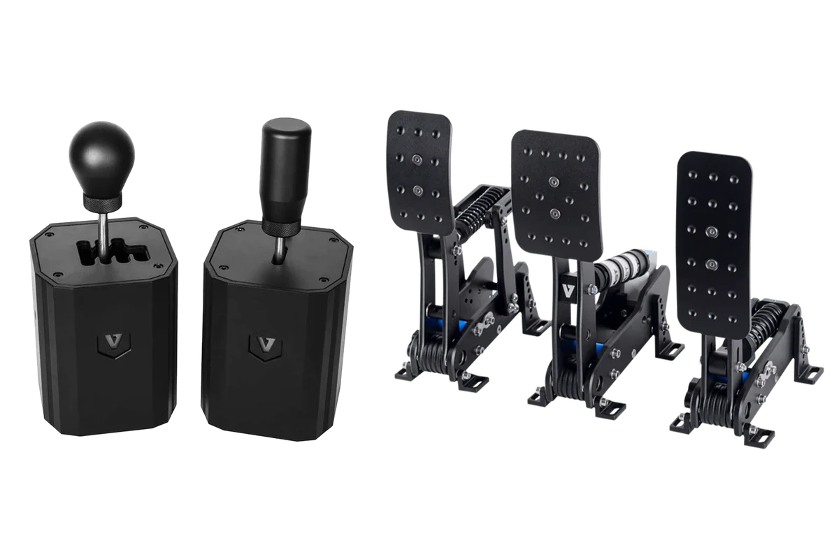 Bundle - VNM 3-Pedal Set and H-Pattern/Sequential Shifter